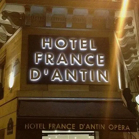 Hotel France D'antin Opera Paryż